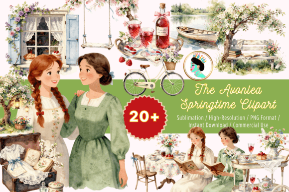 Download Spring Watercolor Clipart Bundle - Spring Collection